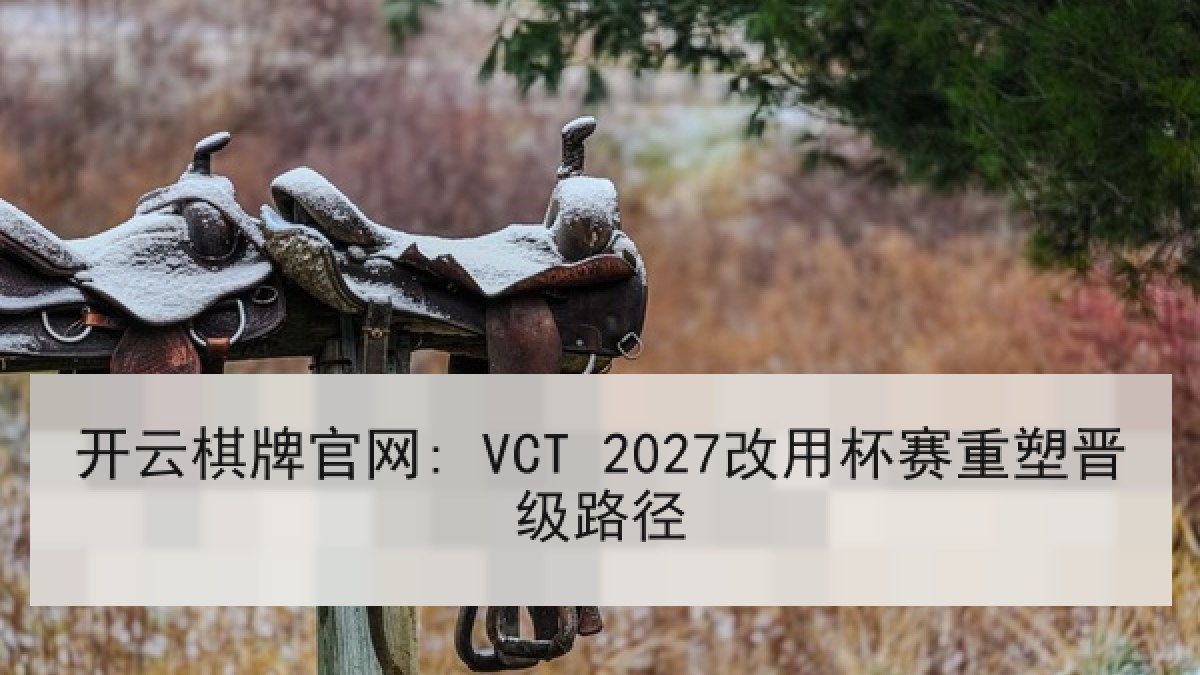 开云棋牌官网: VCT 2027改用杯赛重塑晋级路径